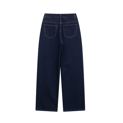 DUOPERI Sets With Belt Denim Jackets