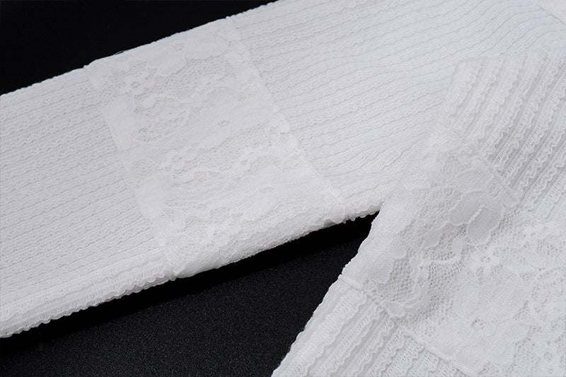 2 Piece Women Skirts Outfits Y2K Fairy Vintage Long Sleeve Cardigan Tops + Ruffle Mini Skirt 00s Retro Coquette Matching Set