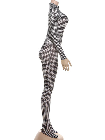 Weird Puss Foot Jumpsuit Snake Print