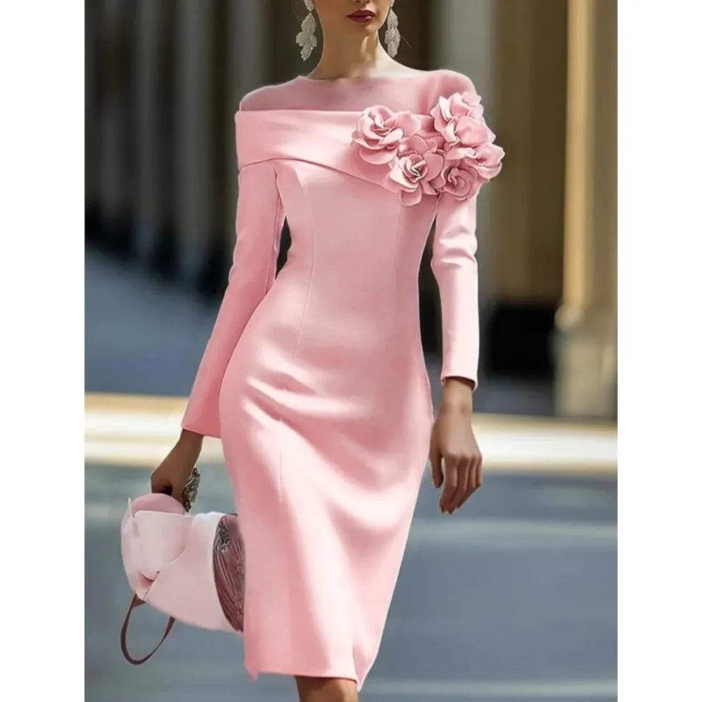Style Party Dress 2026 O Neck