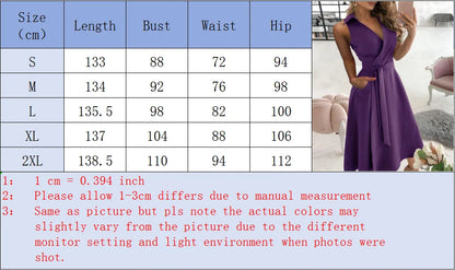Short Sleeve V-Neck Pocket Midi Dress