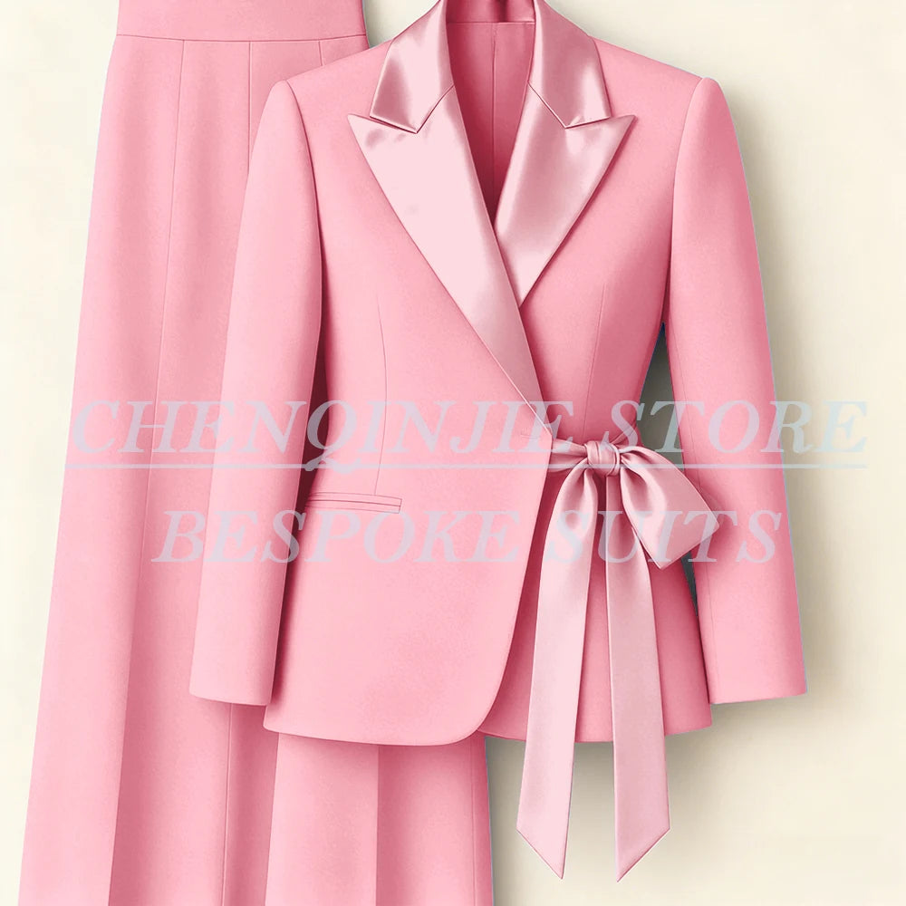 Tailored Blazer & Skinny Pants Suit