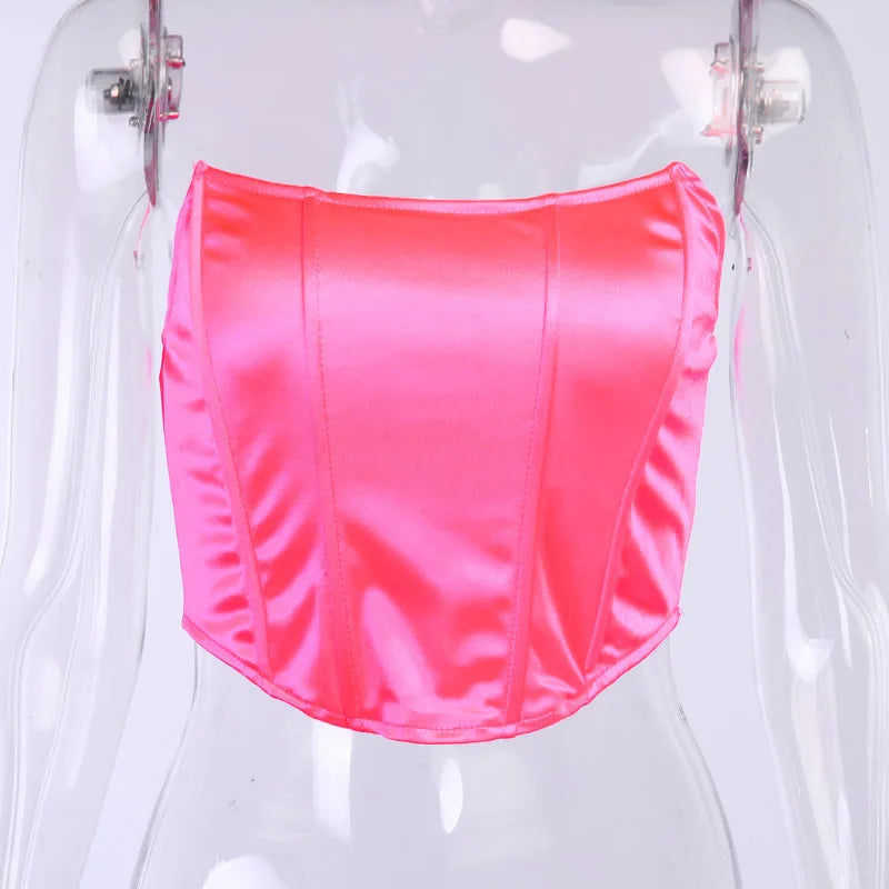 Off-The-Shoulder Corset Crop Top