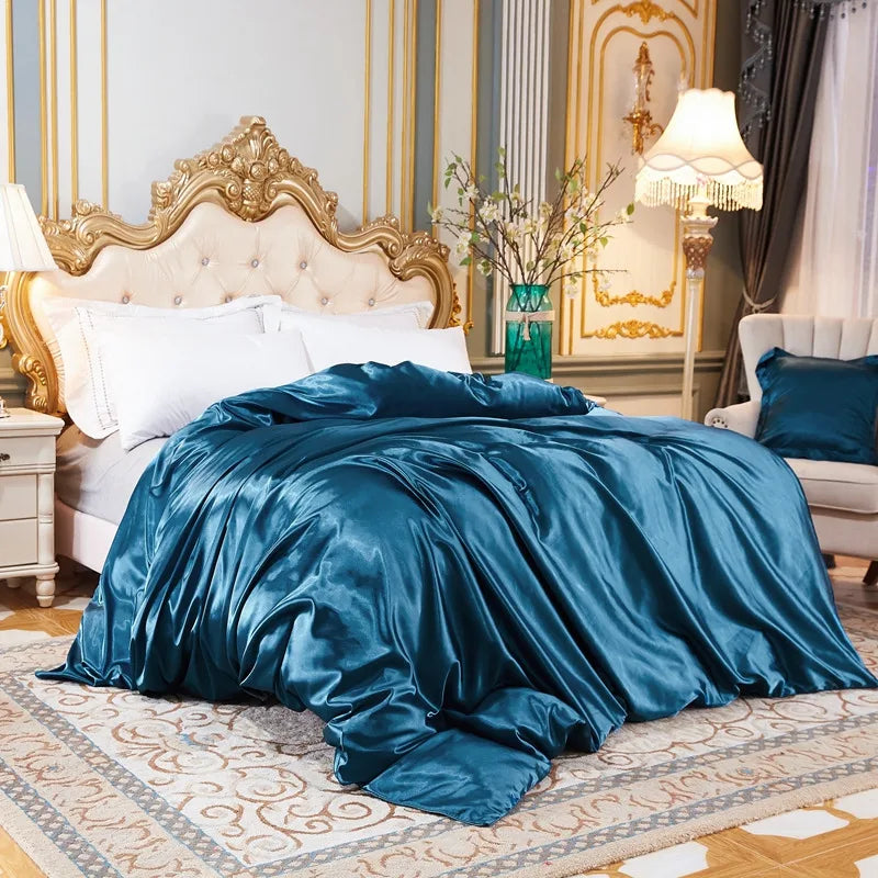Mulberry Silk Luxury Satin Bedding Set