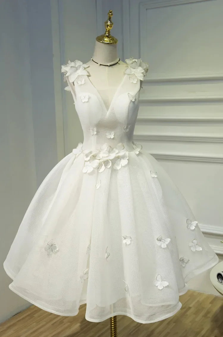 Dresses Gown 3D Butterfly Design Dress