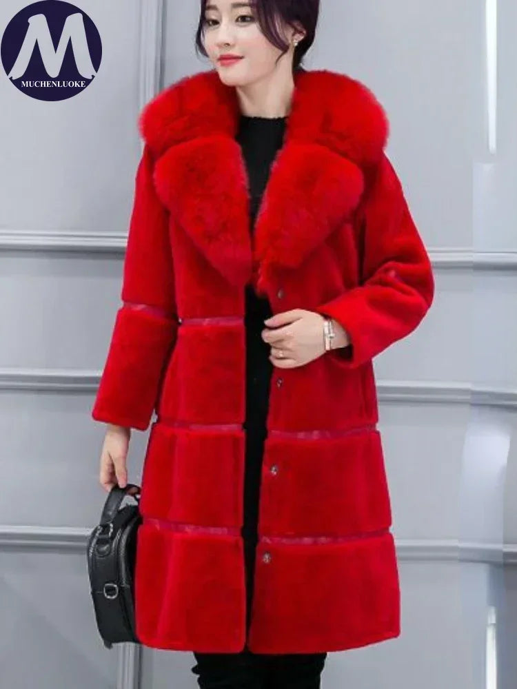 Fur Coat New Imitation Fox Hair