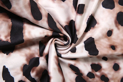 Leopard Print Stretch Jumpsuit