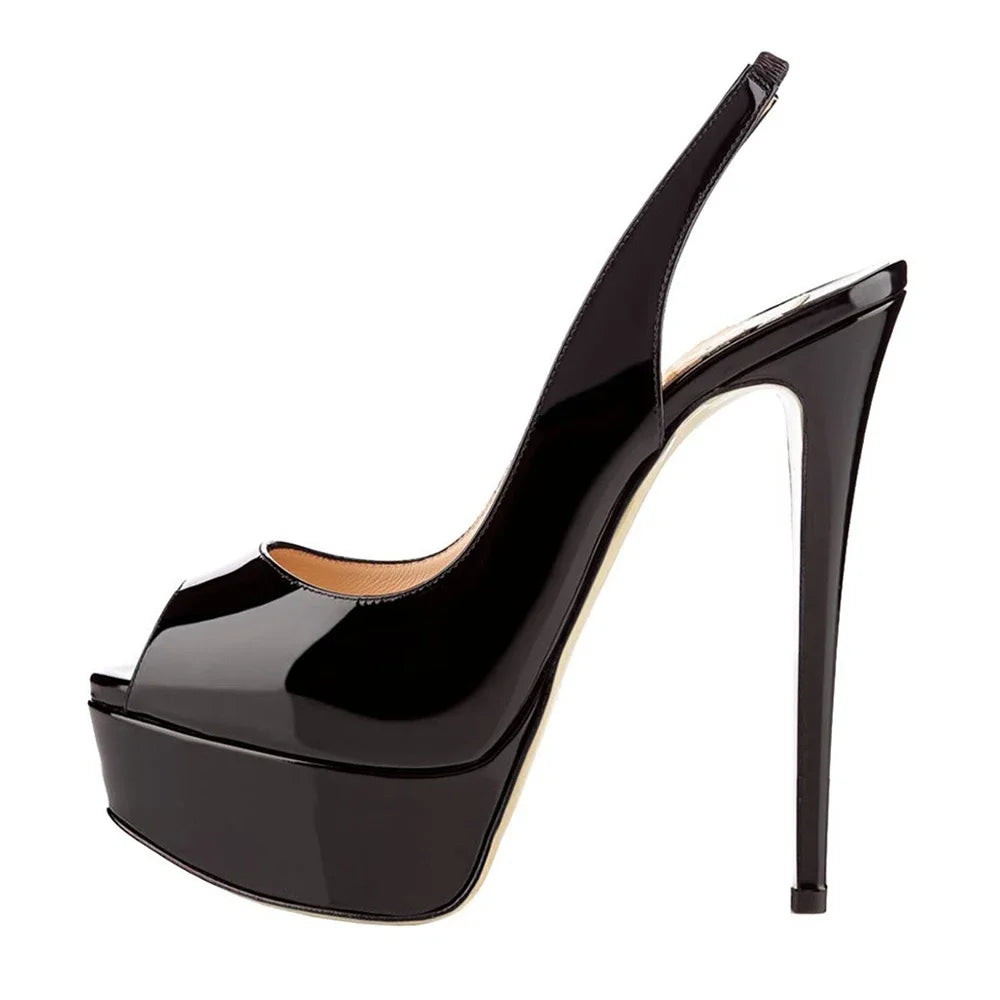 Pumps Stilettos 14CM Platform Super High