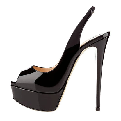 Pumps Stilettos 14CM Platform Super High