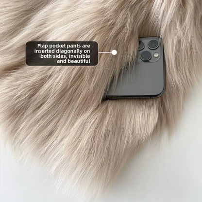Faux Fur Coat Clothing Y2K New