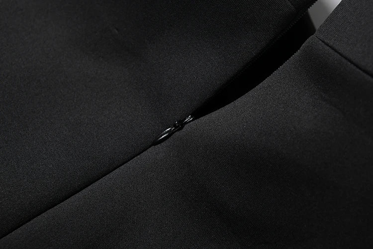 Weird Puss Chic Turtleneck T-Shirt 2-Piece Set Women Classic New Trend Long Gloves+Short Sleeve Crop Tees Fashion Streetwear