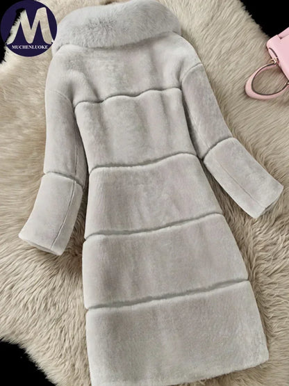 Fur Coat New Imitation Fox Hair