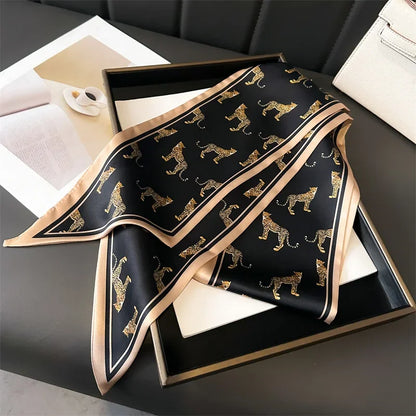 Silky Satin Fashion Head & Neck Scarf