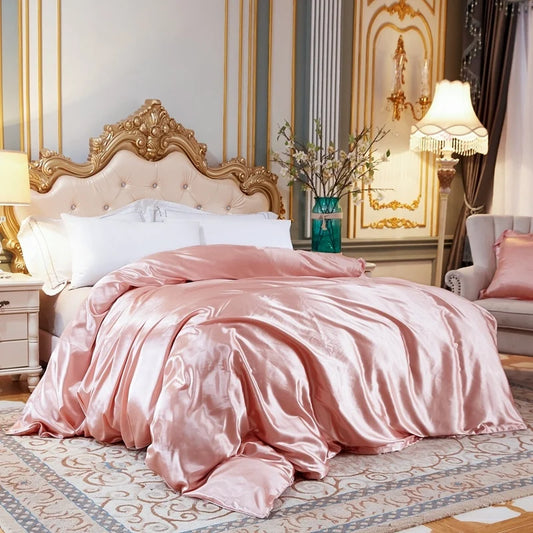 Mulberry Silk Luxury Satin Bedding Set