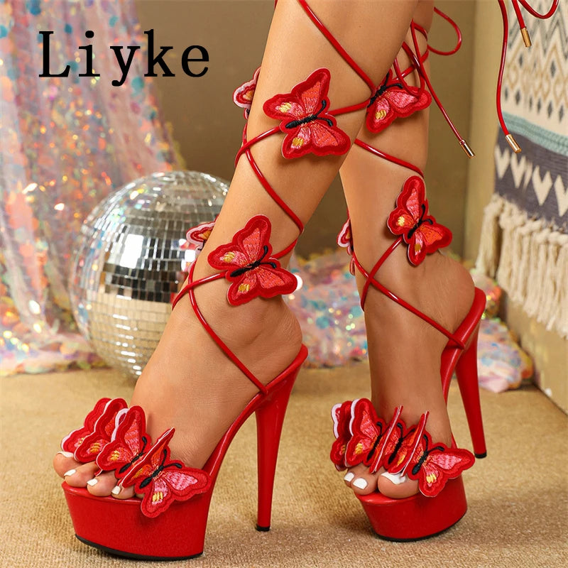 Liyke New Pink Yellow Cross Strap