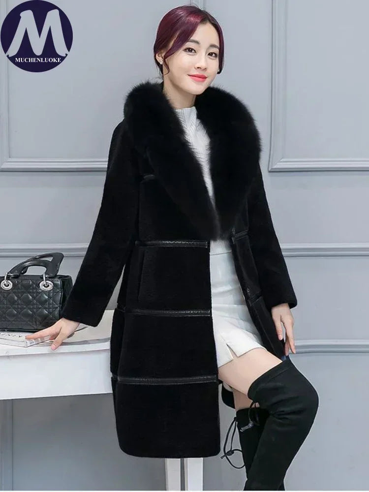 Fur Coat New Imitation Fox Hair