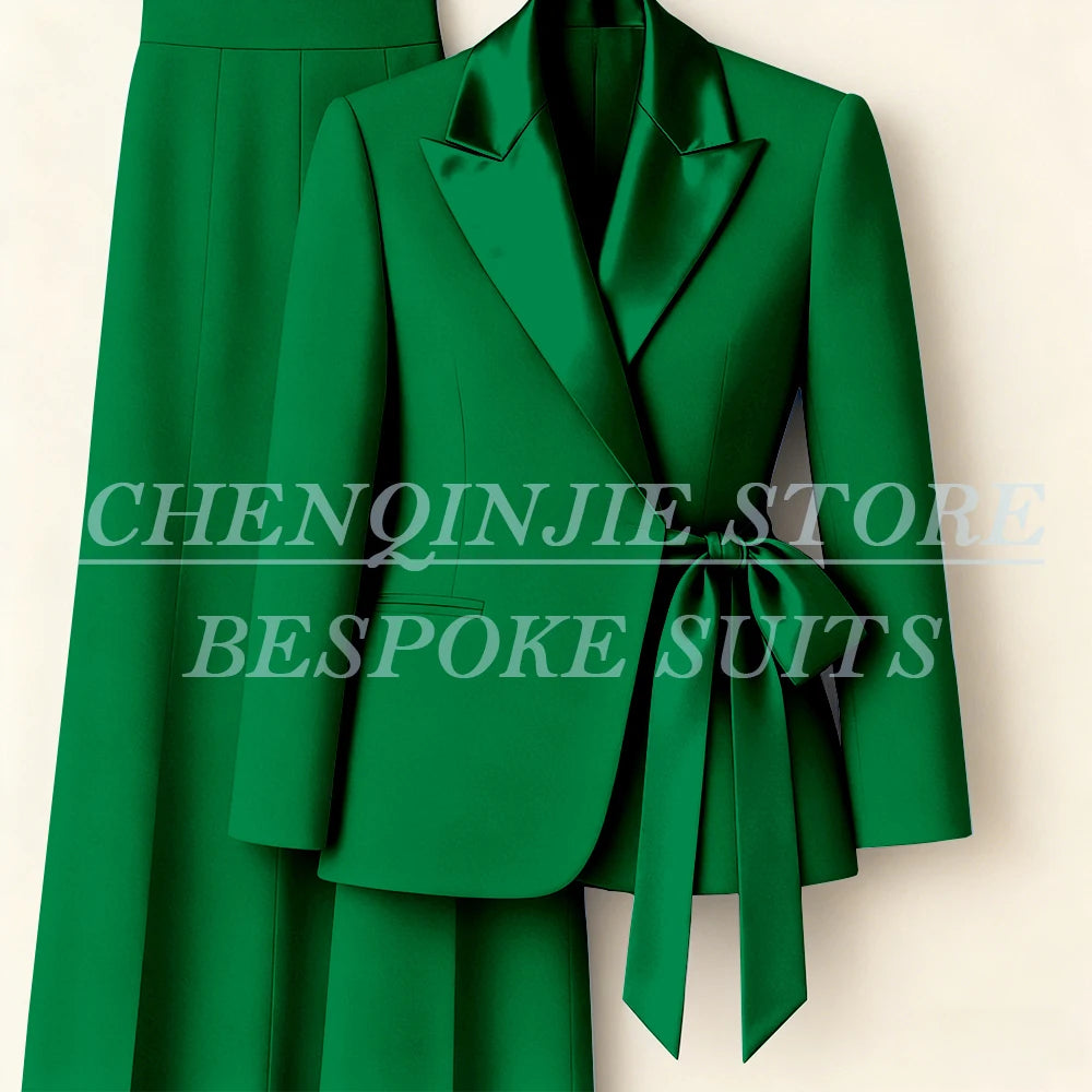 Tailored Blazer & Skinny Pants Suit