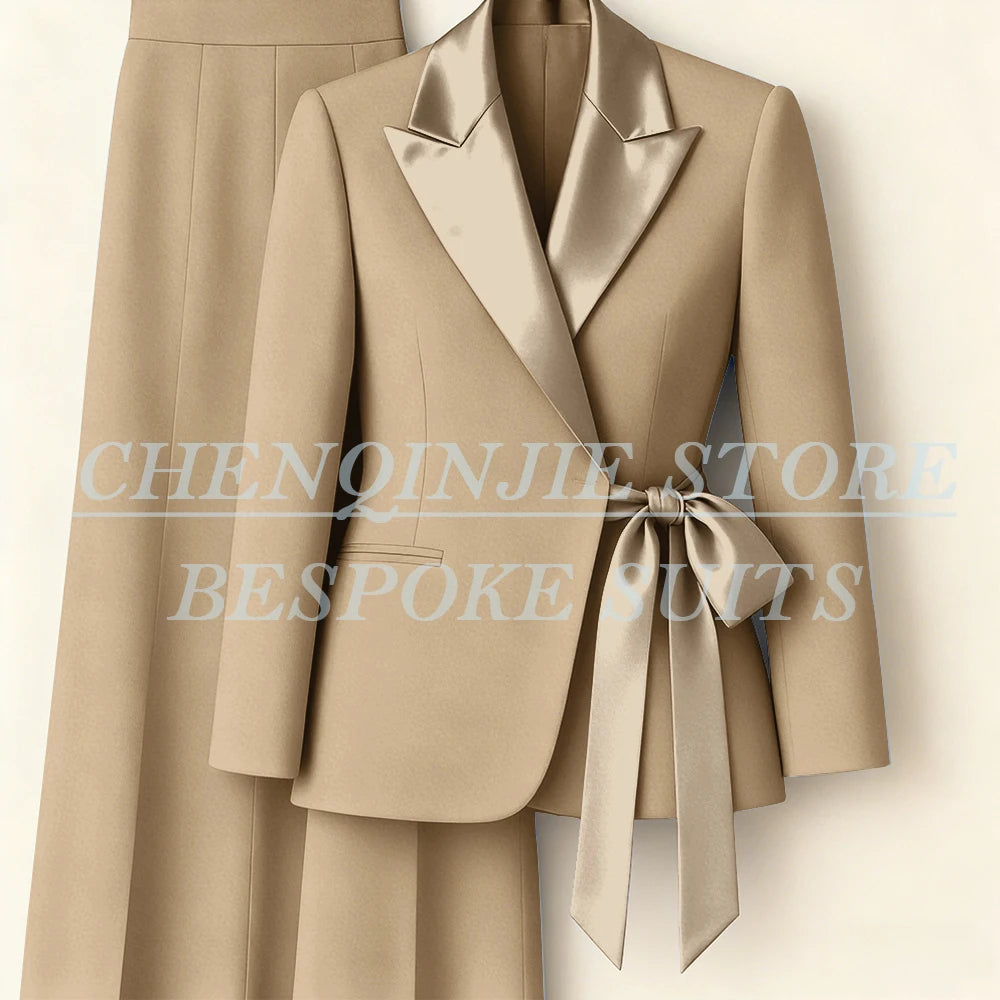 Tailored Blazer & Skinny Pants Suit