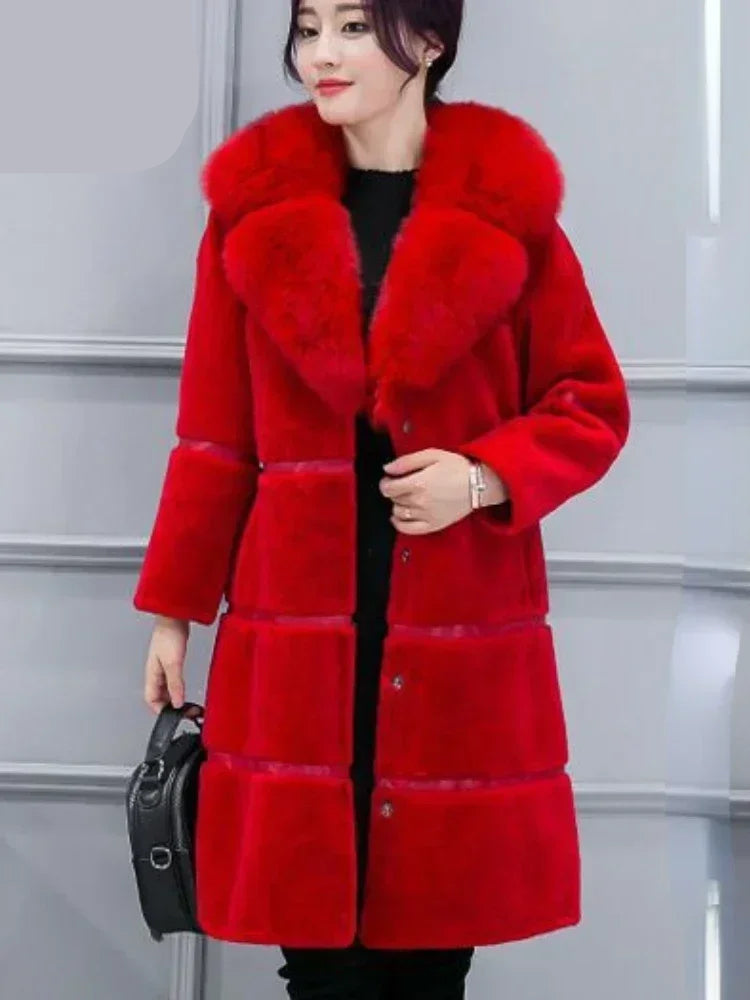 Fur Coat New Imitation Fox Hair