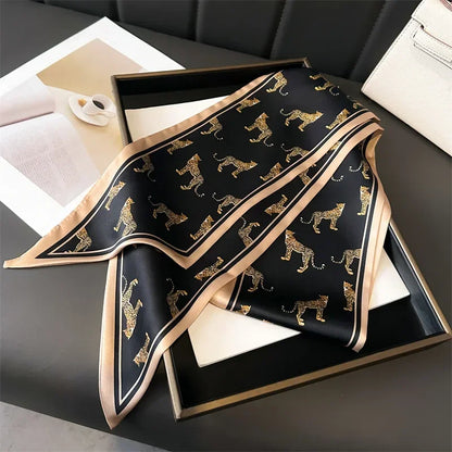 Silky Satin Fashion Head & Neck Scarf