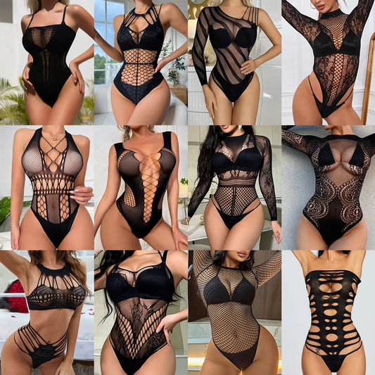 Hot Fishnet Bodysuit Nightclubs Sexiest Body