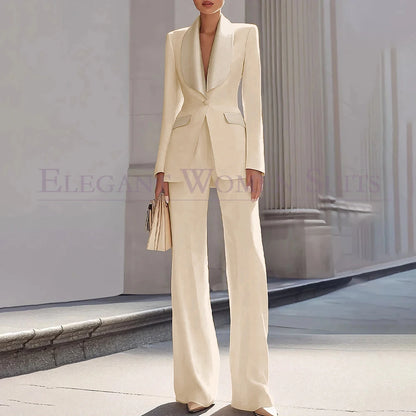 Customzied Suits Blazer Luxury One-Button Shawl