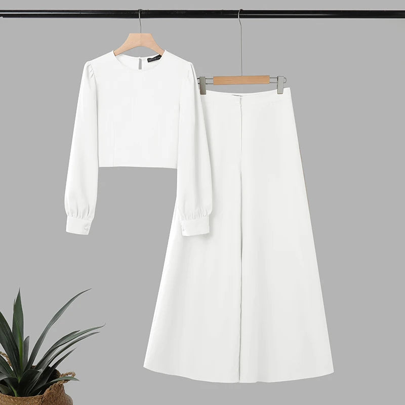 Pant Sets ZANZEA Outfits Solid Tracksuits