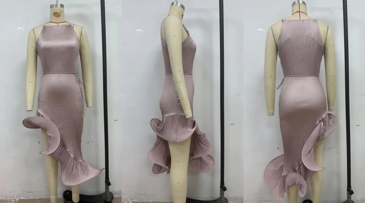 New and Vacation Style Irregular Sleeveless
