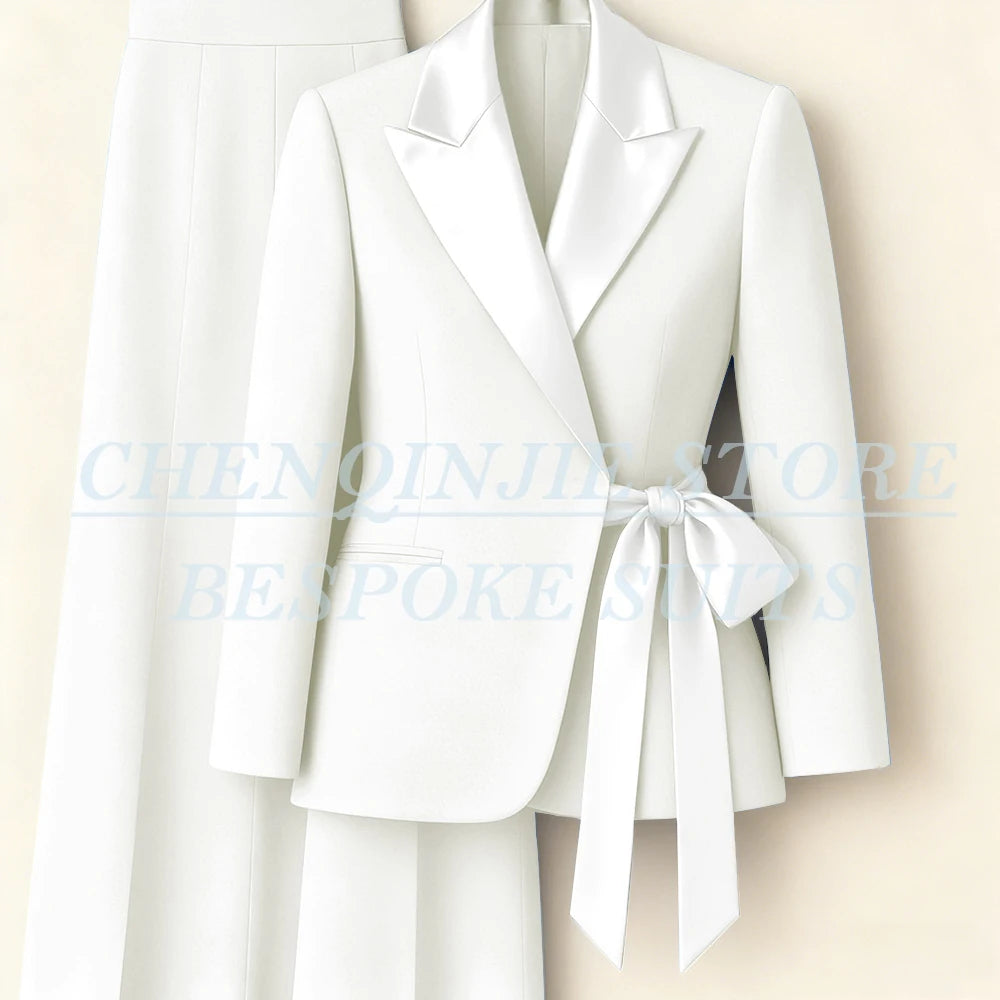 Tailored Blazer & Skinny Pants Suit