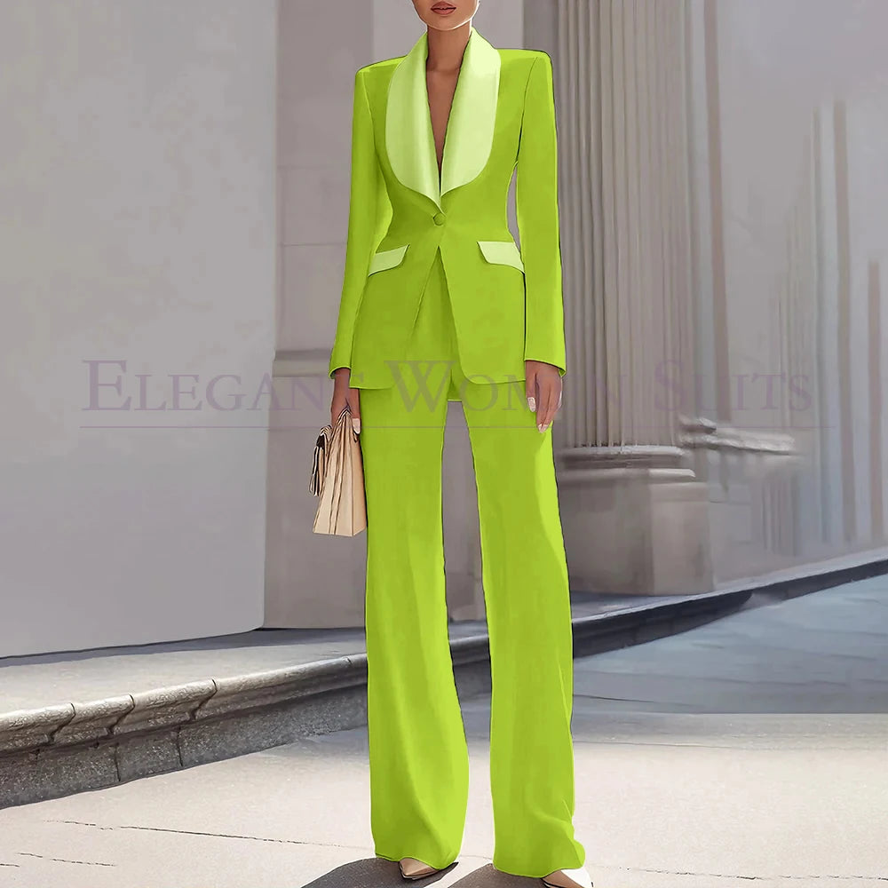 Customzied Suits Blazer Luxury One-Button Shawl