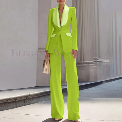 Customzied Suits Blazer Luxury One-Button Shawl