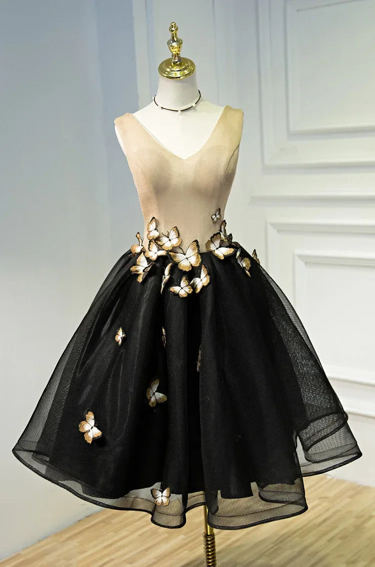 Dresses Gown 3D Butterfly Design Dress