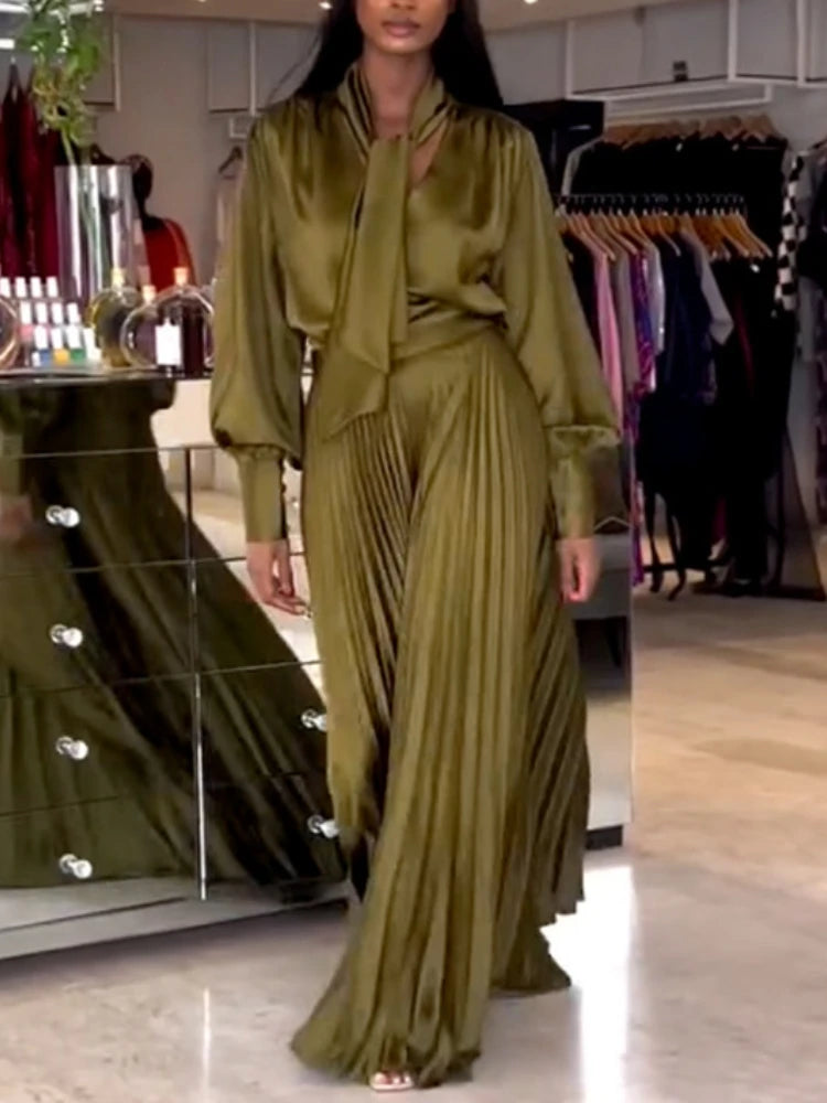 Two Piece Sets Outfits V Neck