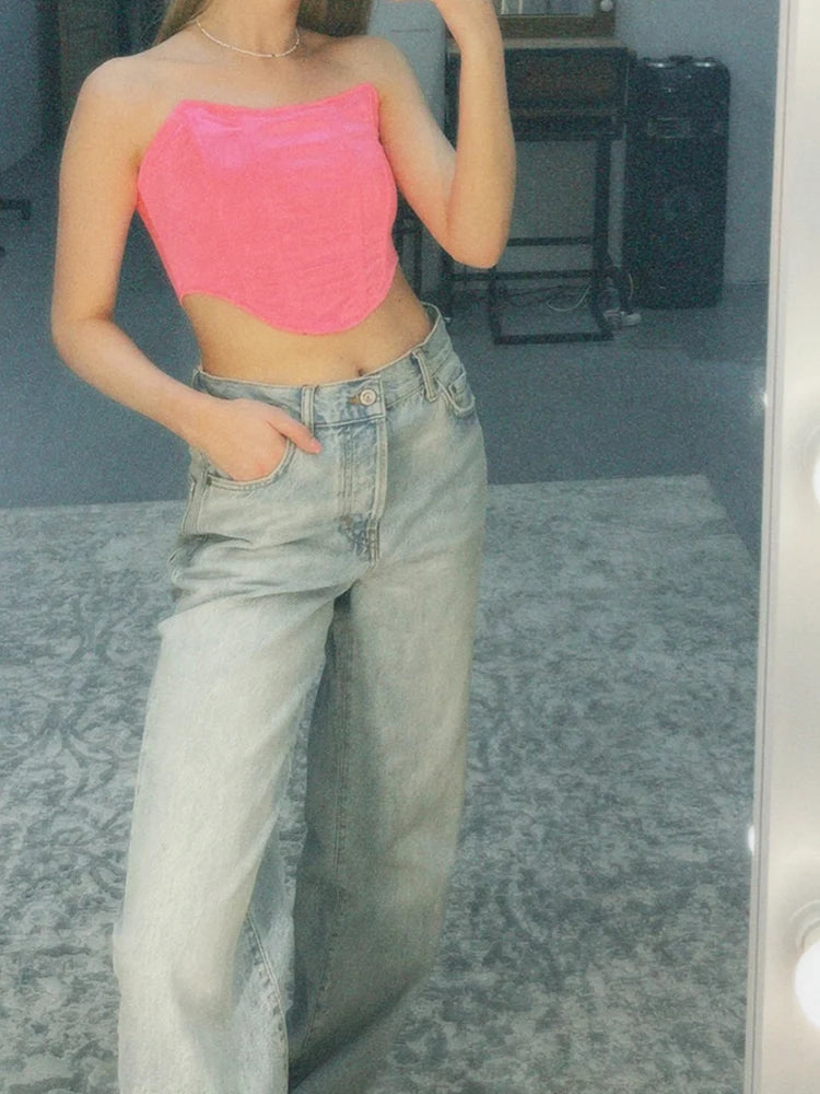 Off-The-Shoulder Corset Crop Top