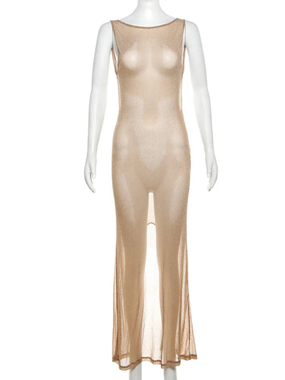 Deep Open Back Backless Bodycon Hot