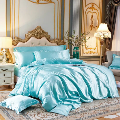 Mulberry Silk Luxury Satin Bedding Set
