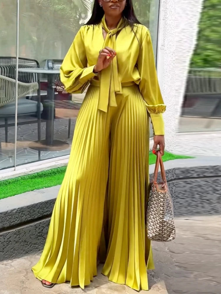 Two Piece Sets Outfits V Neck