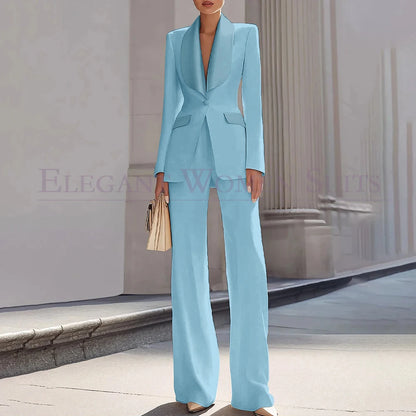 Customzied Suits Blazer Luxury One-Button Shawl