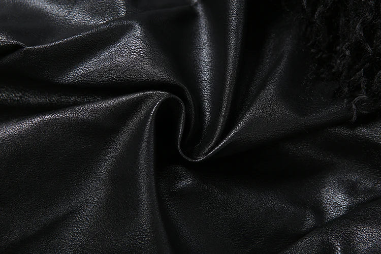 Nibber Wild Coats Woman Furry Tassel Decoration Autumn Trend Low-Neck Full Sleeve Navel Exposed High Street Style Classic Tops