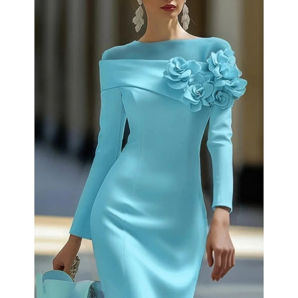 Style Party Dress 2026 O Neck