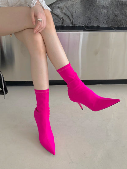 Eilyken Candy Colors Stretch Fabric Ankle
