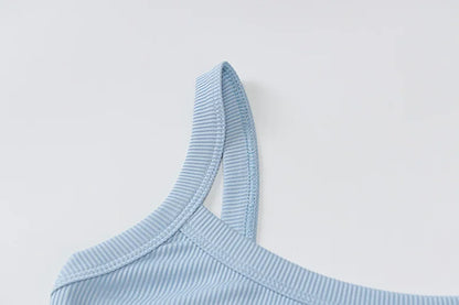Sleeveless Sheer Strappy Bodysuit