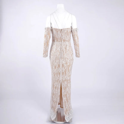 PB Beaded Floral Embellished Off The