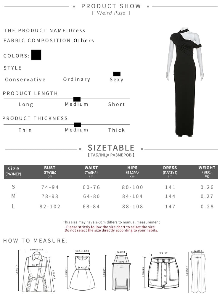 Weird Puss Incline Shoulder Dress Woman Summer Sexy Solid Irregular Collar Elegant Sleeveless Chic Party Skinny Evening Vestidos
