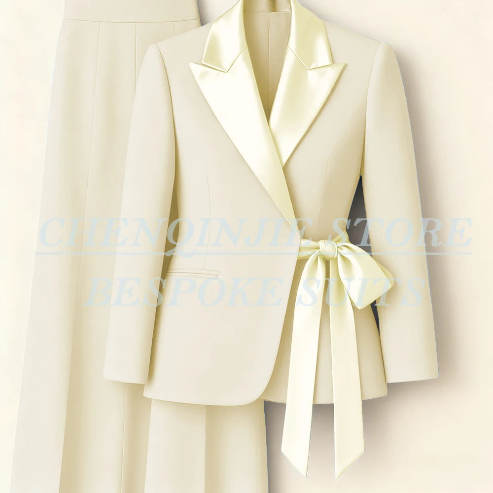 Tailored Blazer & Skinny Pants Suit