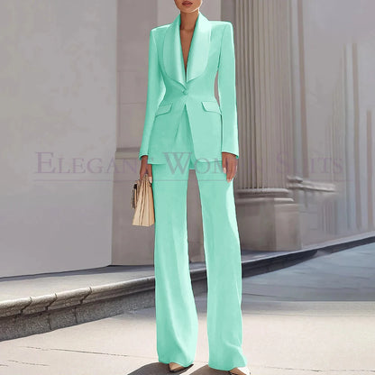 Customzied Suits Blazer Luxury One-Button Shawl
