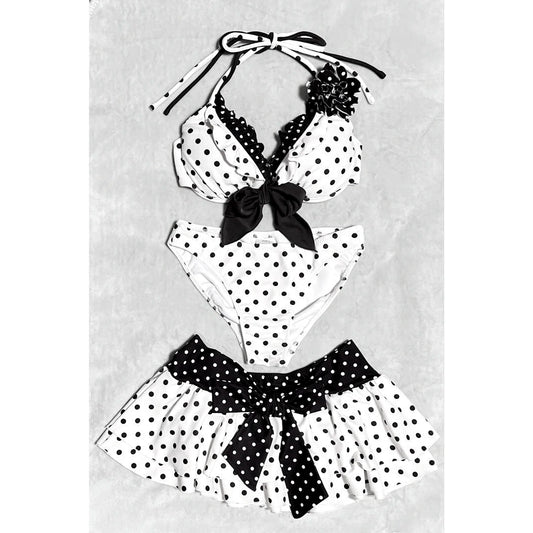 Polka Dot Sweetheart Bikini Set