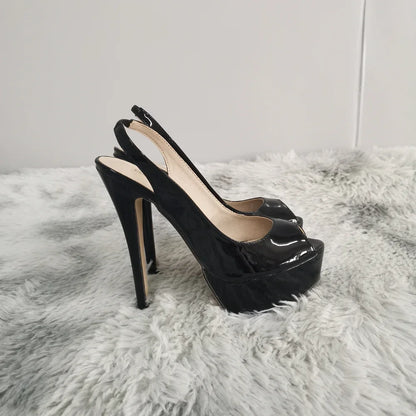 Pumps Stilettos 14CM Platform Super High