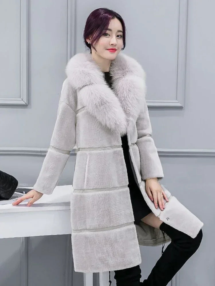 Fur Coat New Imitation Fox Hair