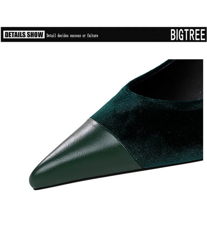 BIGTREE Shoes New Buckle Design Pumps